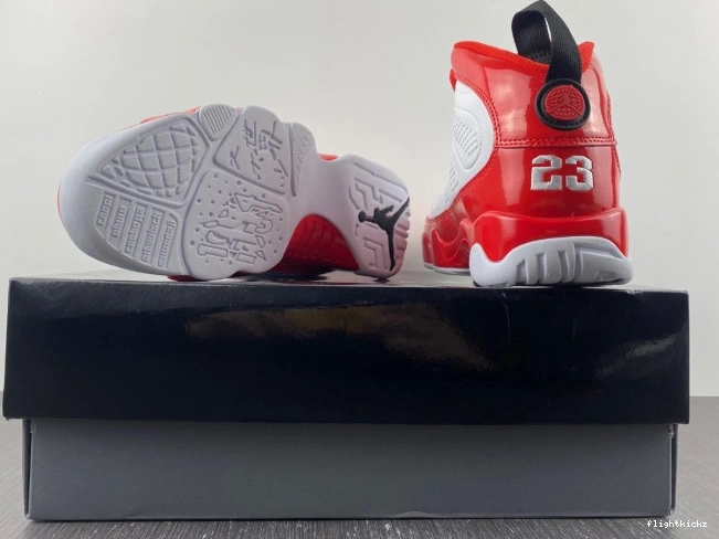 Retro White Red Jordan 9 302370-160 Gym Air 1106